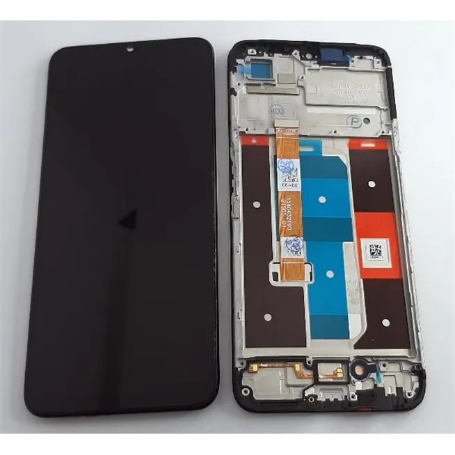 Pantalla lcd para Realme C35 RMX3511 mas tactil negro mas marco negro compatible