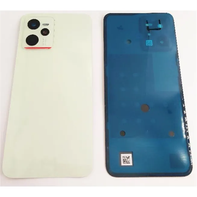 Tapa trasera o tapa bateria verde para Realme C35 RMX3511 mas lente camara