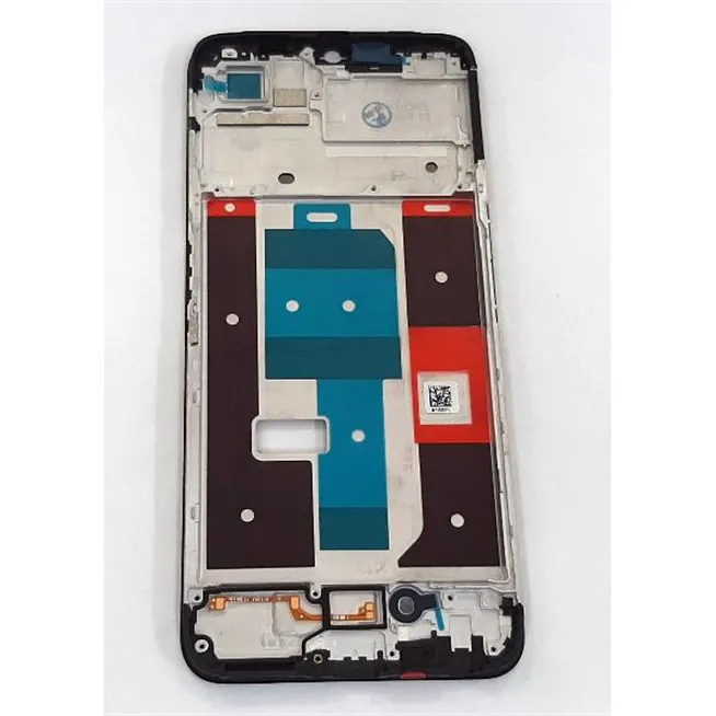 Carcasa central o marco negro para Realme C35 RMX3511 calidad premium