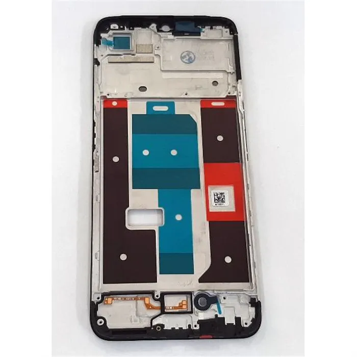 Carcasa central o marco negro para Realme C35 RMX3511 calidad premium