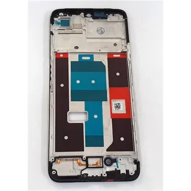 Carcasa central o marco negro para Realme C35 RMX3511 calidad premium