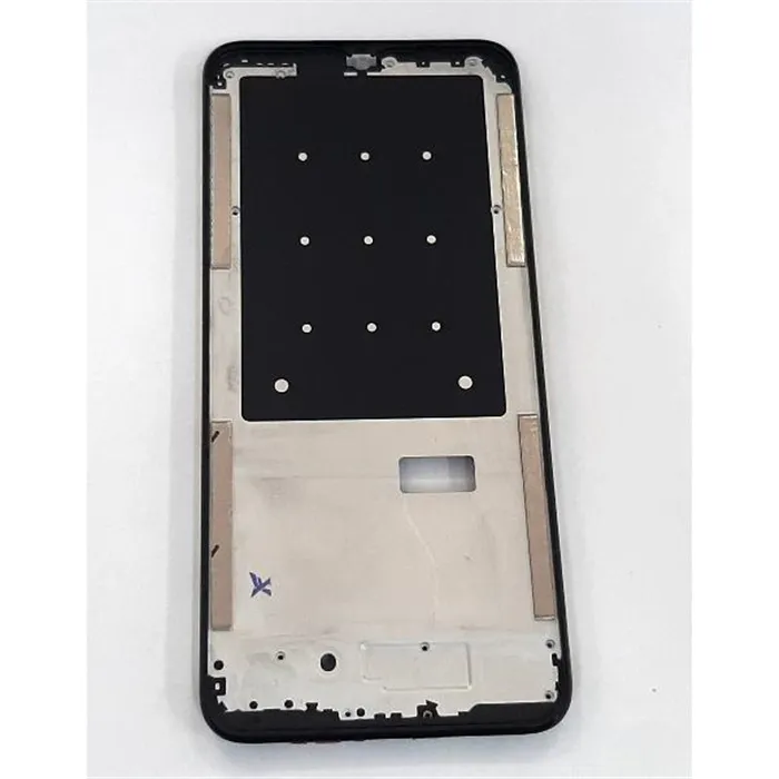 Carcasa central o marco negro para Realme C35 RMX3511 calidad premium