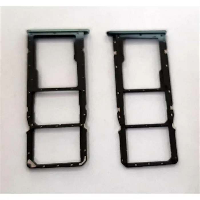 Soporte o bandeja dual sim verde para Realme C35 RMX3511 calidad premium