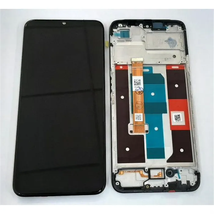 Pantalla lcd para Realme C35 RMX3511 mas tactil negro mas marco negro calidad premium