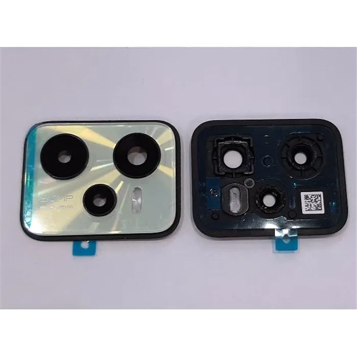 Cubierta camara azul para Realme C35 RMX3511 calidad premium