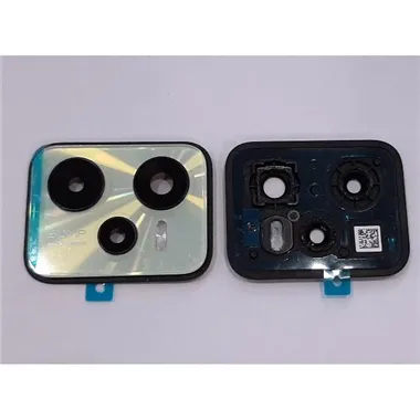 Cubierta camara azul para Realme C35 RMX3511 calidad premium