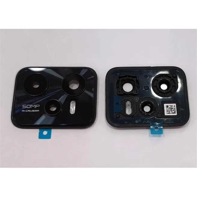 Cubierta camara negra para Realme C35 RMX3511 calidad premium