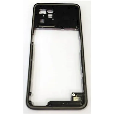 Carcasa trasera o marco negra para Realme C35 RMX3511 calidad premium