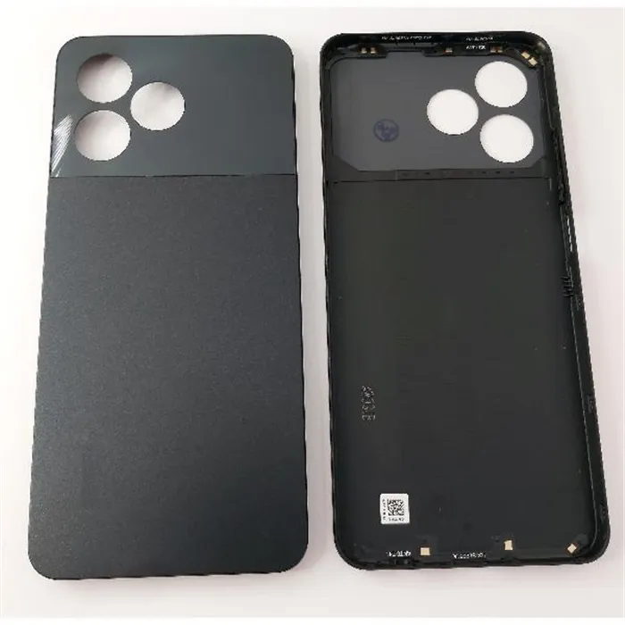 Tapa trasera o tapa bateria negra para Realme C51 RMX3830