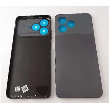 Tapa trasera o tapa bateria gris para Realme C51 RMX3830 