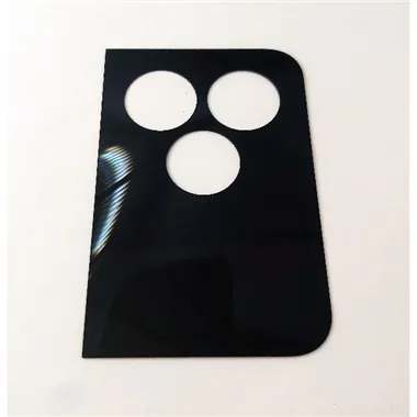 Cristal trasero camara negro para Realme C51 RMX3830 calidad premium