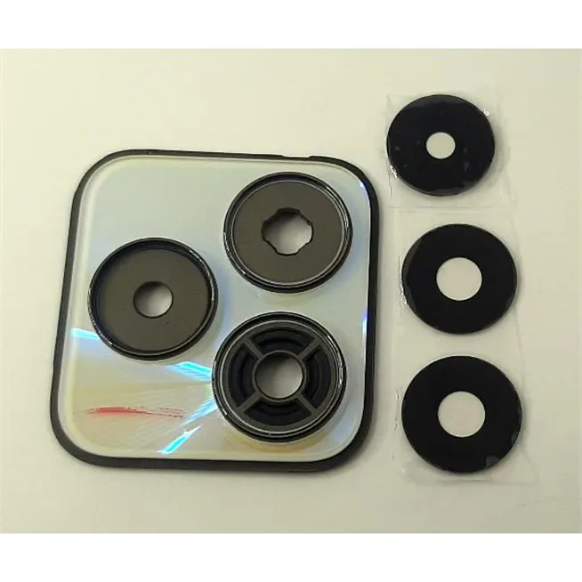 Cubierta camara dorada para Realme C53 RMX3760 calidad premium