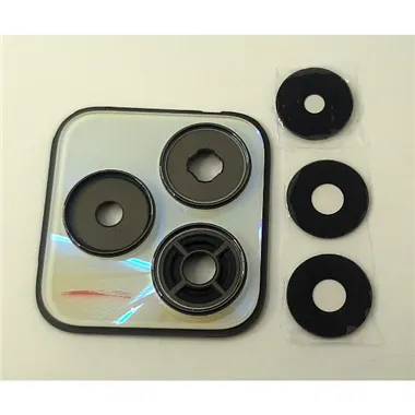 Cubierta camara dorada para Realme C53 RMX3760 calidad premium