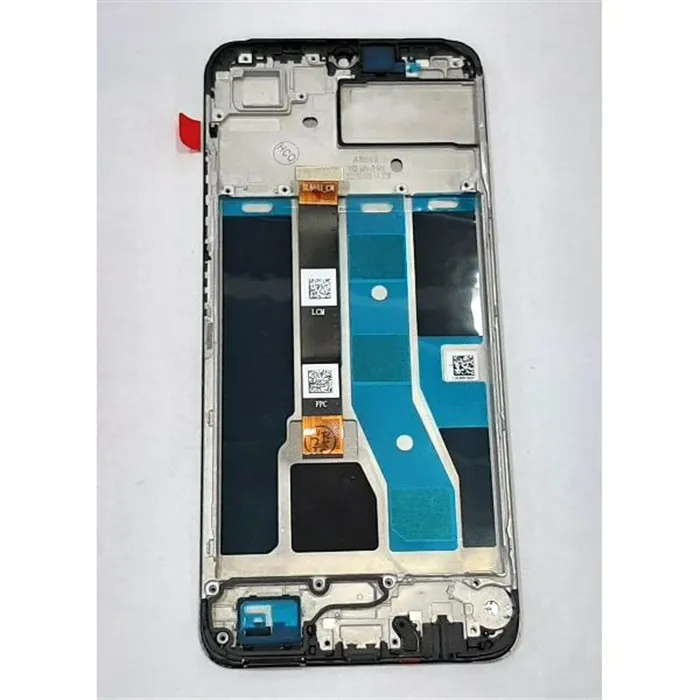 Pantalla lcd para Realme C53 RMX3760 mas tactil negro mas marco negro compatible