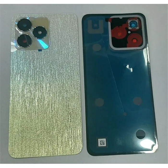 Tapa trasera o tapa bateria dorada para Realme C53 RMX3760 mas cubierta camara