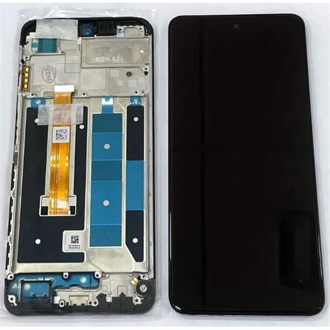 Pantalla lcd para Realme C55 RMX3710 4130438 mas tactil negro mas marco service pack premium