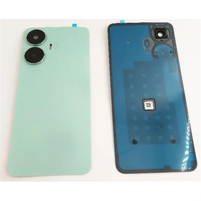 Tapa trasera o tapa bateria verde para Realme C55 RMX3710 mas lente camara
