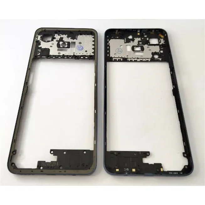 Carcasa o marco central negro para Realme C61 4G RMX3933 