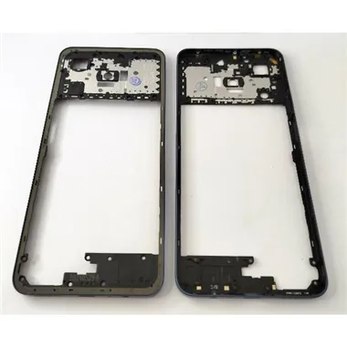 Carcasa o marco central negro para Realme C61 4G RMX3933 