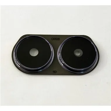 Cristal de camara para Realme C61 4G RMX3933 con marco negro calidad premium