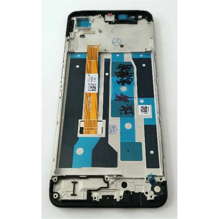 Pantalla lcd para Realme C65 4G RMX3910 mas tactil negro con marco negro compatible