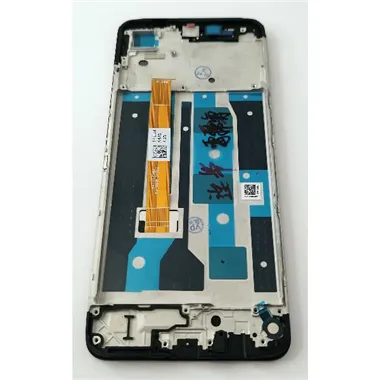 Pantalla lcd para Realme C65 4G RMX3910 mas tactil negro con marco negro compatible
