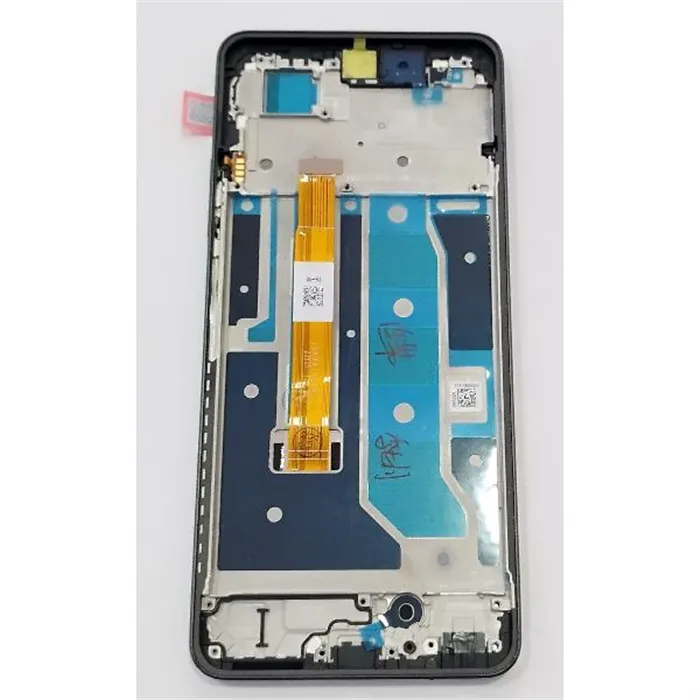 Pantalla lcd para Realme C67 4G mas tactil negro con marco negro calidad premium