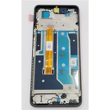 Pantalla lcd para Realme C67 4G mas tactil negro con marco negro calidad premium