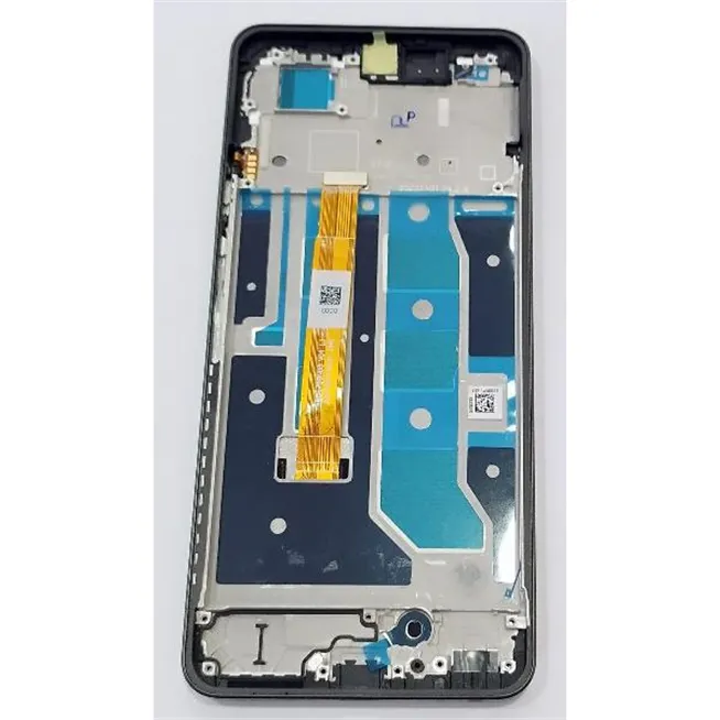 Pantalla lcd para Realme C67 4G mas tactil negro con marco negro compatible