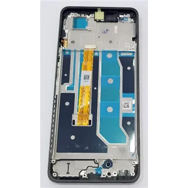 Pantalla lcd para Realme C67 4G mas tactil negro con marco negro compatible