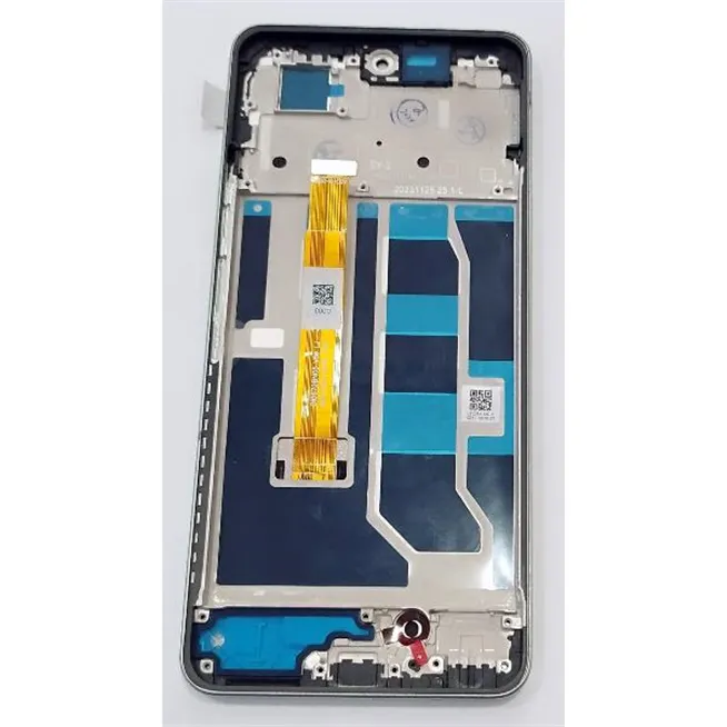 Pantalla lcd para Realme C67 4G mas tactil negro con marco verde compatible
