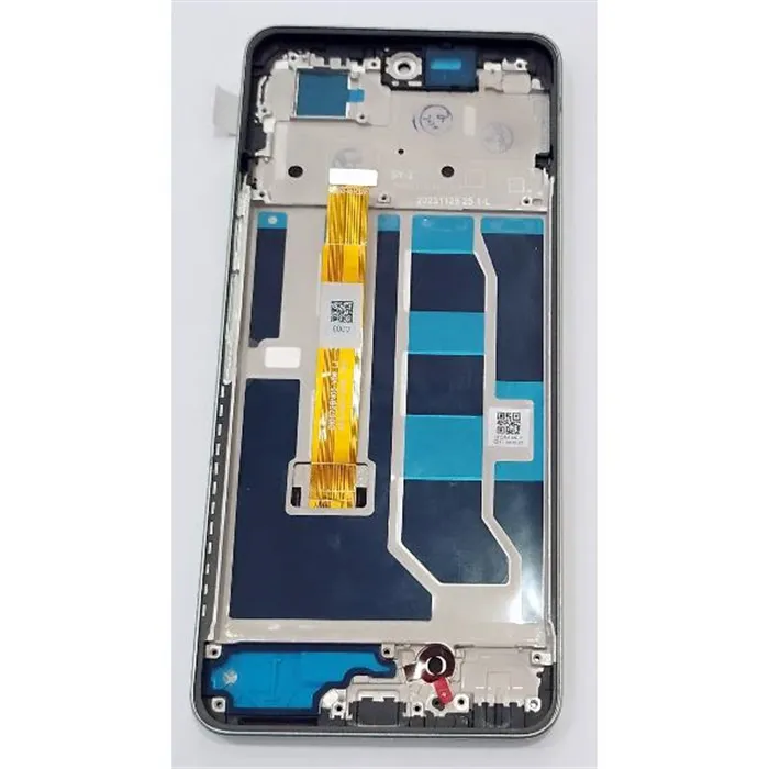 Pantalla lcd para Realme C67 4G mas tactil negro con marco verde compatible