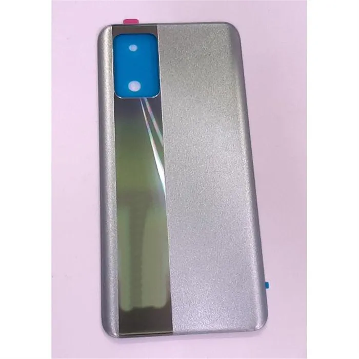 Tapa trasera o tapa bateria plata para Realme GT One