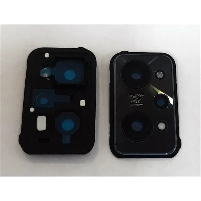 Cubierta camara negra para Realme GT 2 GT2 RMX3310 RMX3311 RMX3312 calidad premium