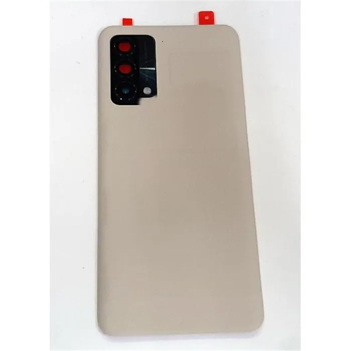 Tapa trasera o tapa bateria dorada para Realme GT Master mas cubierta camara