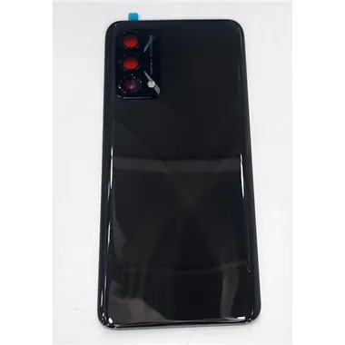 tapa trasera o tapa bateria gris para Realme GT Master Edition 5G mas lente camara negra calidad premium