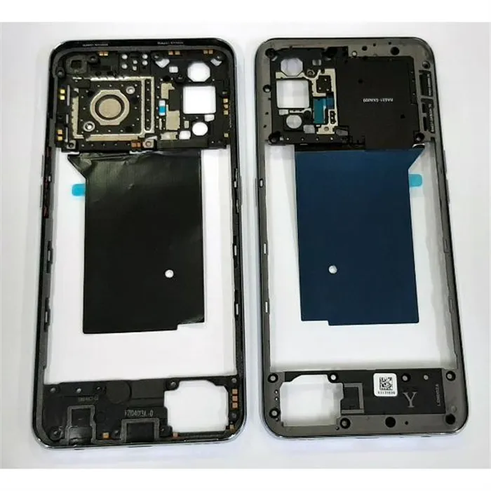 Carcasa trasera o marco plata para Realme GT Neo calidad premium