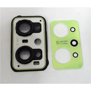 Cubierta camara verde para Realme GT Neo 2 RMX3370 mas cristal camara verde calidad premium
