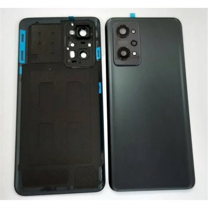 Tapa trasera o tapa bateria negra para Realme GT Neo 2 mas cubierta camara