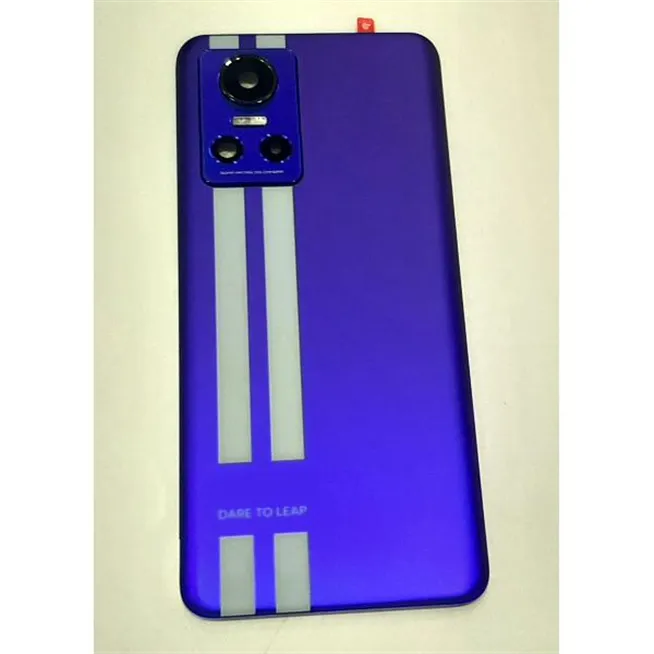 tapa trasera o tapa bateria azul para Realme GT Neo 3 RMX3562 mas lente camara azul calidad premium