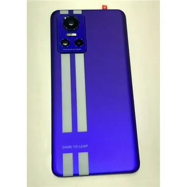 tapa trasera o tapa bateria azul para Realme GT Neo 3 RMX3562 mas lente camara azul calidad premium