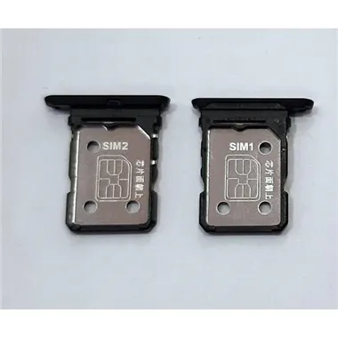 Soporte o bandeja dual sim negra para Realme GT Neo 3 80W 150W RMX3562 calidad premium