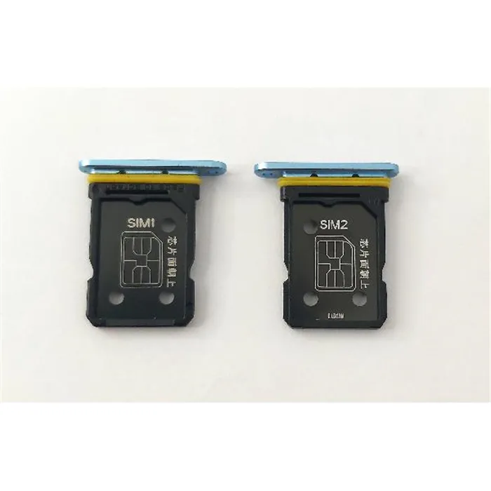 Soporte o bandeja sim azul (Dual Sim) para Realme GT2 Pro calidad premium