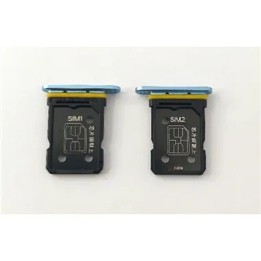 Soporte o bandeja sim azul (Dual Sim) para Realme GT2 Pro calidad premium