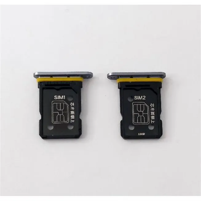 Soporte o bandeja sim para negra (Dual Sim) para Realme GT2 Pro calidad premium