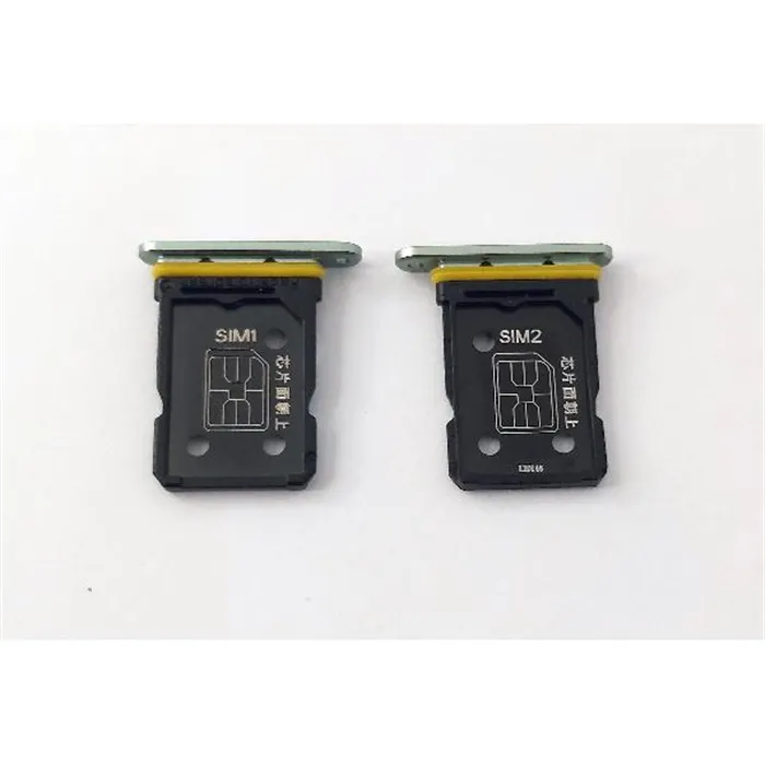 Soporte o bandeja sim verde (Dual Sim) para Realme GT2 Pro calidad premium
