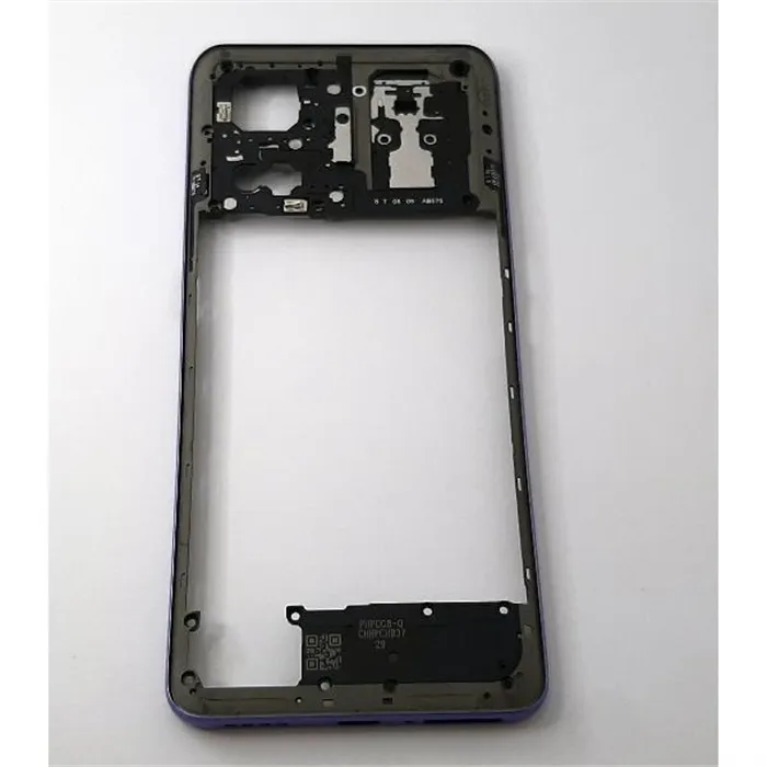 Carcasa central o marco purpura para Realme GT3 5G calidad premium