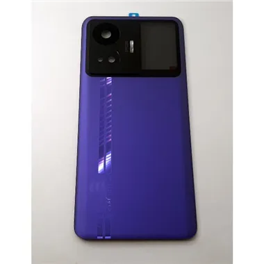 Tapa trasera o tapa bateria purpura para Realme GT3 5G mas cubierta camara