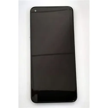 Pantalla lcd para Realme Narzo 30 5g  mas tactil negro mas marco negro calidad premium
