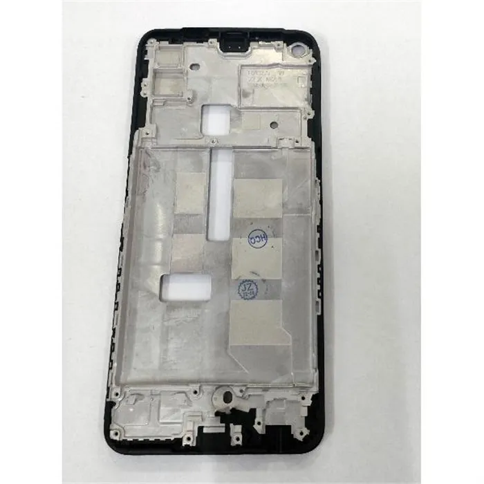 Carcasa central o marco negro para Realme Narzo 30 Pro 5G calidad premium